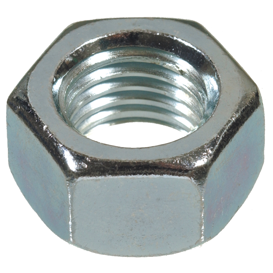 3/8"-24 Fine Thread Grade 5 Finished Hex Nut Zinc Plated 