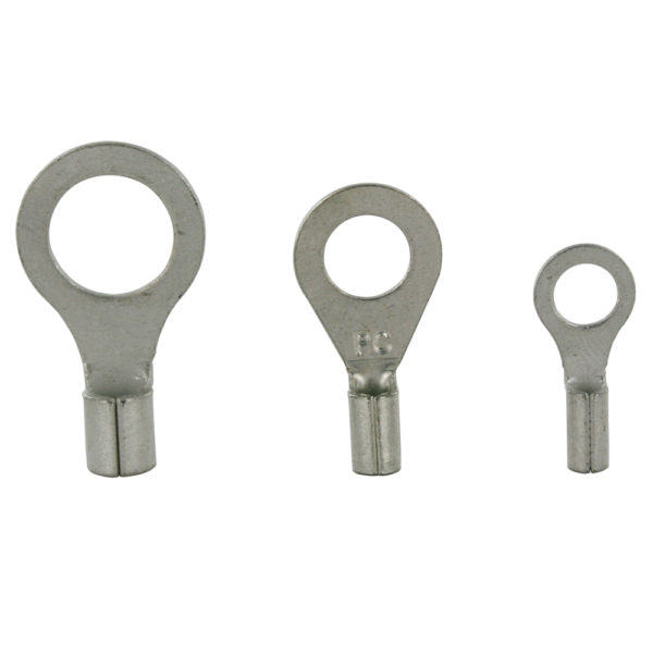 NON-INSULATED WIRE TERMINALS 22-18 GAUGE