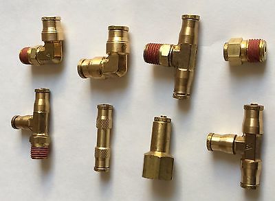 Brass DOT Push-to-Connect Fitting Assortment 