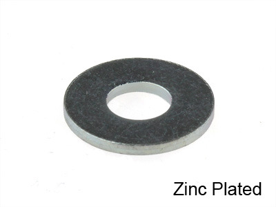 GRADE 5 SAE PLATED FLAT WASHERS